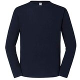 Fruit Of The Loom Granatowa koszulka męska Iconic 195 Ringspun Premium | shoptok.hr