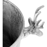  Rashlađivač za pjenušac od punog aluminija 39x29x71 cm srebrni | shoptok.hr