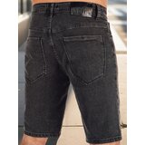 DStreet Spodenki męskie jeansowe czarne | ePonuda.com