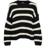 JDY Pulover 'Justy' kremna / črna | Shoptok.si