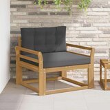  Srednji zunanji kavč Poliester Bela, (5000240778) | Shoptok.si