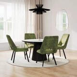 Bessagi Home Jedilna garnitura Amarillo, miza Ø 120cm, 4x stol | Shoptok.si
