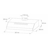 Home Somogyi Aspirator HURRICANE beli 200W KPE6038W | ePonuda.com