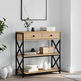  Konzolni stol boja hrasta sonome 75x28x75 cm konstruirano drvo | Eponuda.com