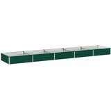  Povišeni vrtni krevet Zelena 400 x 80 x 24 cm | shoptok.hr
