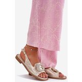 S. BARSKI Women Sandals On Flat Heel With Decorative Detail S.Barski | Shoptok.si