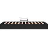  Ottomanska Okvir za krevet s pohranom s pohranom Baršun - Crna 90 x 200 cm | shoptok.hr