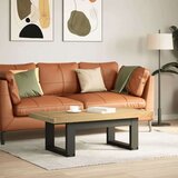 vidaXL Stol za kavu NOAIN Noge u obliku slova U puno drvo bor | shoptok.hr
