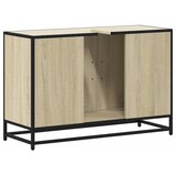 Ormarić za umivaonik u kupaonici, hrast sonoma, 90x33x60 cm, inženjerski drvo | shoptok.hr