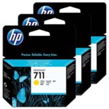 HP Komplet tinta CZ136A nr.711 (žuta), 3 komada, original | shoptok.hr