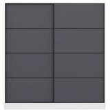 Hanah home Ormar Kale 180x210x52cm Bijelo-Antracit | Eponuda.ba