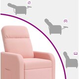  Fotelja s nagibom Ružičasta Bouclé | shoptok.hr