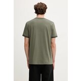 Fred Perry Pamučna majica boja: zelena, bez uzorka, M1588V | shoptok.hr