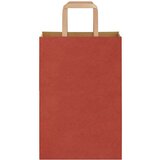  Papirnate vrećice 250 kom s ručkama crvene 21x11x31 cm | shoptok.hr