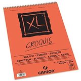 Canson Skicirka spirala XL Croquis A2 90 g, 60 listna, (20728255) Cene