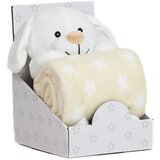 Bbo set plišana igračka + ćebence White Dog | Eponuda.com