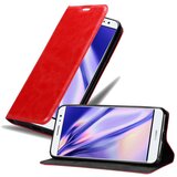 Cadorabo Ohišje, združljivo z Huawei NOVA PLUS v rdeče jabolko - Zaščitni ovitek z magnetnim zapiranjem, stoječo funkcijo in režo za kartice, (20549054) | Shoptok.si
