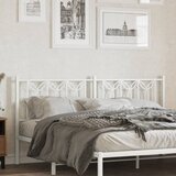 vidaXL Metalno uzglavlje bijelo 180 cm | shoptok.hr