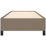  Za krevet smeđesivi 90x190 cm od tkanine | shoptok.hr