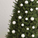  Set od 100 božićnih kuglica bijeli | shoptok.hr