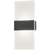 Fischer & Honsel Bela/v mat srebrni barvi LED stenska svetilka Magnetics – Cene