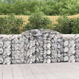  Lučne gabionske košare 4 kom 300x50x100/120cm pocinčano željezo Cijene
