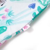  Dječja haljina prljavo bijela i tamna boja mente 104 | shoptok.hr