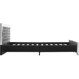  Okvir za krevet od umjetne kože crni 180 x 200 cm - Crna 180 x 200 cm | shoptok.hr