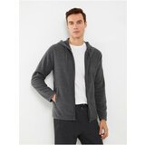 LC Waikiki Comfortable Fit Men's Sports Cardigan with a Hooded Long Sleeve. cene