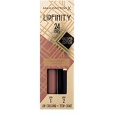 Max Factor Lipfinity 24HRS Lip Colour dolgoobstojna šminka z balzamom 4.2 g Odtenek 008 honey dream Cene