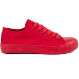 Shelvt Red women's sneakers Cene