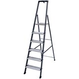 Krause aluminijasta lestev 5+1 (delovna višina: 3,25 m, nosilnost: 150 kg) cene