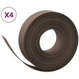  Vrtne ivice 4 kom smeđe 10 m 15 cm od polietilena | shoptok.hr
