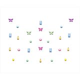 Essence it&amp;#039;s a RAINBOW BLING nalepke za nohte 27 kos Slike