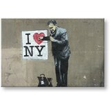  Slike na platnu 1-dijelna street art – banksy BA026O1 | shoptok.hr