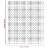  Tepih za šator zeleni 2,5x2 m | shoptok.hr