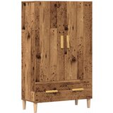 vidaXL Visoka deska Old Wood 70x31x115 cm Inženirski les Cene