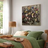  Slika - Eugène Delacroix – Bouquet of Flowers 40x40 U prirodnom drvenom okviru | shoptok.hr