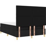  Krevet s opruga kutije s uzglavljem Crna 160 x 200 cm tkanina | shoptok.hr