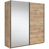 MID.YOU OMARA Z DRSNIMI VRATI, hrast wotan, prozorno | Shoptok.si