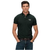 Superdry tamnozelena muška polo majica Cene