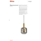  Redo 01-3215 - Luster na sajli BRINA 6xE27/23W/230V | Eponuda.com