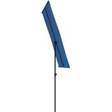  Vrtni suncobran s aluminijskim stupom 180 x 110 cm azurnoplavi | Eponuda.com