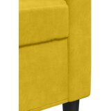 Fotelja žuta 60 cm baršunasta | shoptok.hr