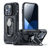 Joyroom Dual Hinge ovitek za iPhone 14 Pro, Črn Cene