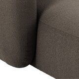 Bonami Selection siva/rjava kotna sedežna garnitura iz tkanine bouclé (desni kot) imola – | Shoptok.si