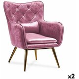  Fotelja Gift Decor Roza 68 x 92 x 70 cm (2 kom.) | shoptok.hr