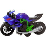  Metalni motor za sastavljanje 1:14 DIY - zeleno/plavi | Shoptok.si