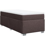 The Living Store Box spring postelja z vzmetnico temno rjava 90x200 cm blago - Box Spring Postelja, (21520365) | Shoptok.si