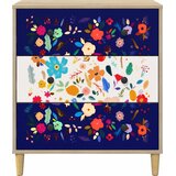  Komoda MAINZ Cvjetni uzorak 66 x 36,5 x 75 cm Konstruirano drvo | shoptok.hr